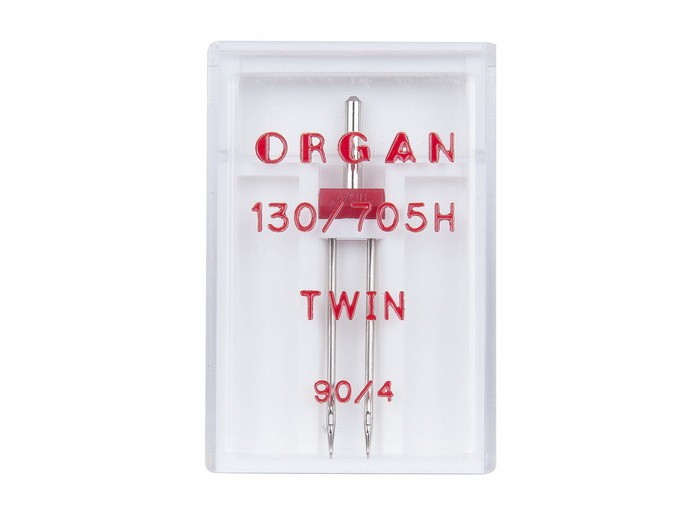 Иглы Organ двойные 904 ( 1 шт)