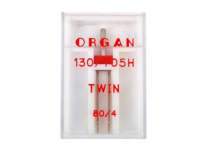 Иглы Organ двойные 804 ( 1 шт)